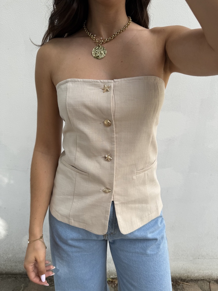 Bustier Sea Vibes (S)