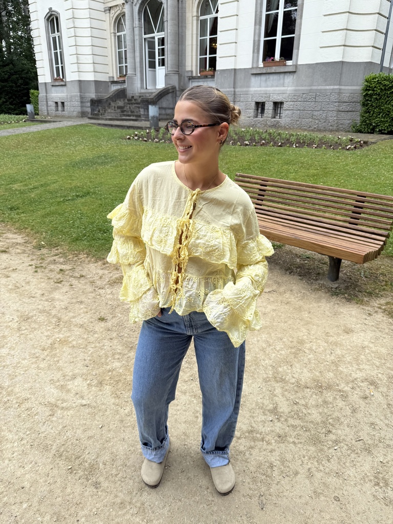 Blouse Yellow Fun