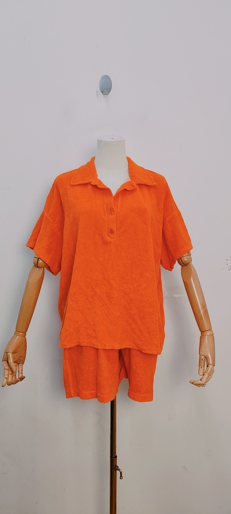 Ensemble éponge Lou (orange)