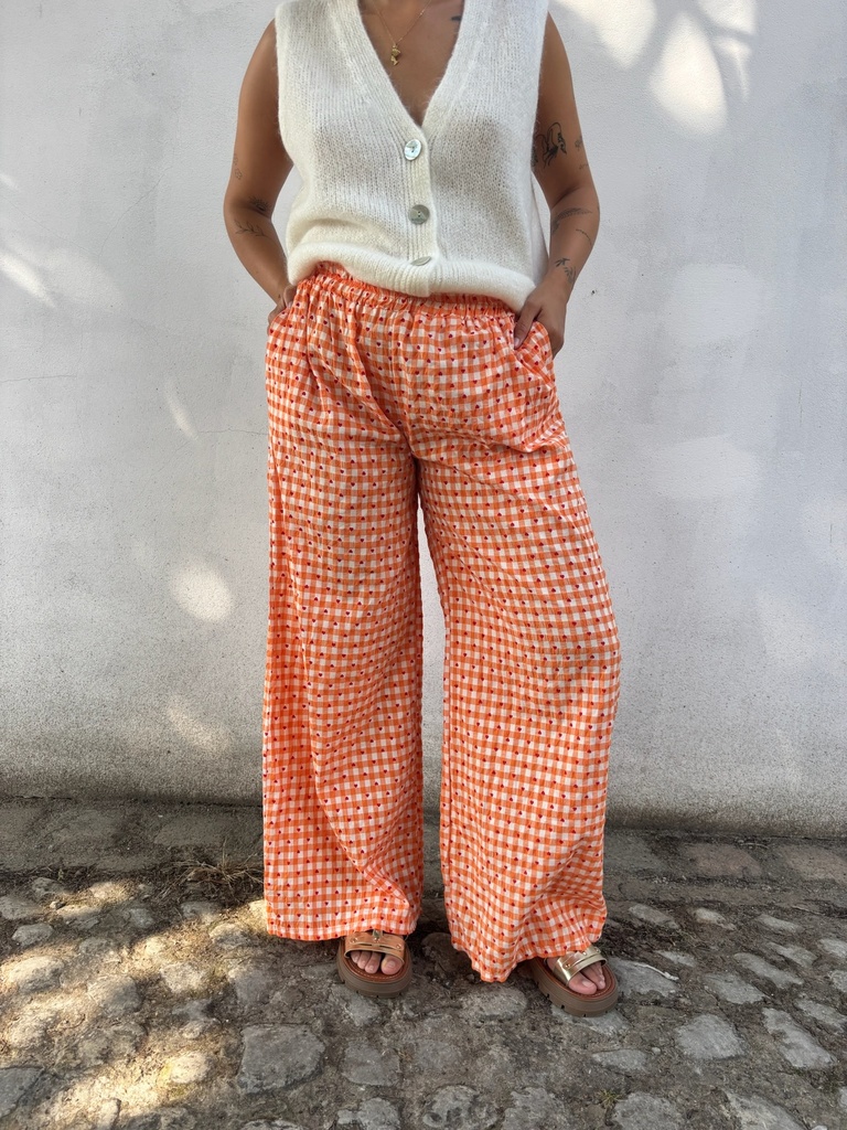 Pantalon Heart (orange)