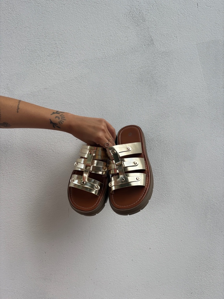 Sandales Théa Gold (36)