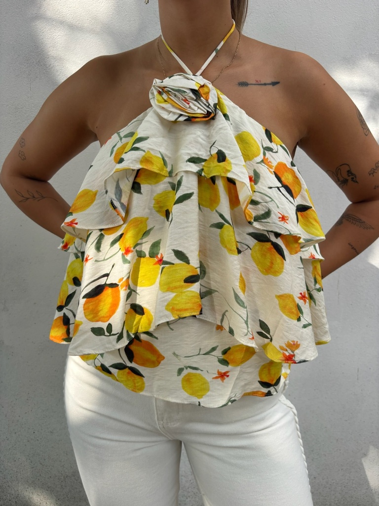 Top Happy (Lemon)  (S-M)