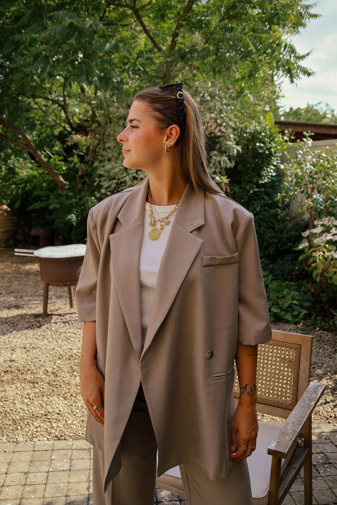 Blazer oversize Swan (S-M)