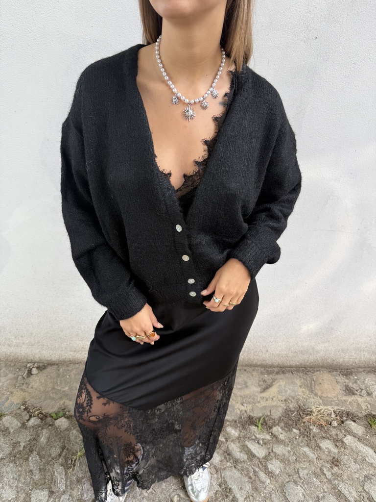 Cardigan Lala noir