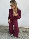 Ensemble tailleur Burgundy 