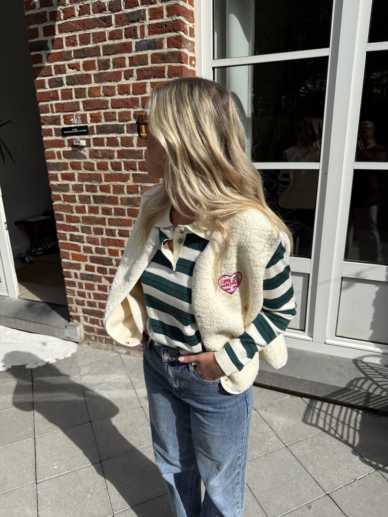 Veston Love Myself (crème)