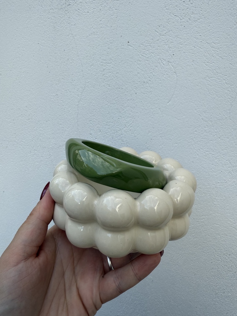 Bracelet Cléo (olive)