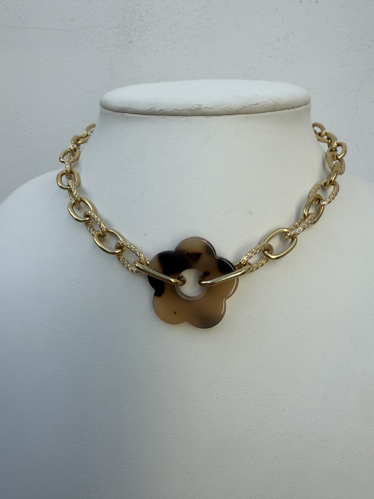 Collier Margie (tortoise)