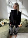 Blazer noir oversize Sanaé 
