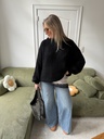Pull oversize Carmen (noir)