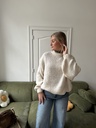 Pull oversize Carmen (écru)
