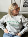 Sweatshirt Matcha Club (gris)