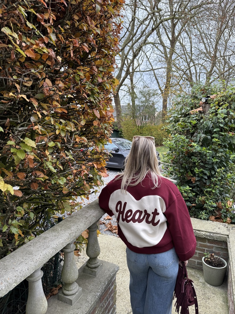 Bomber Heart (bordeaux)