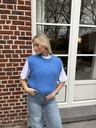 Débardeur Mohair (bleu)