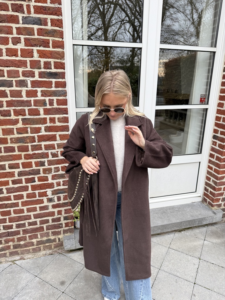 Manteau choco Laurelynn (S)