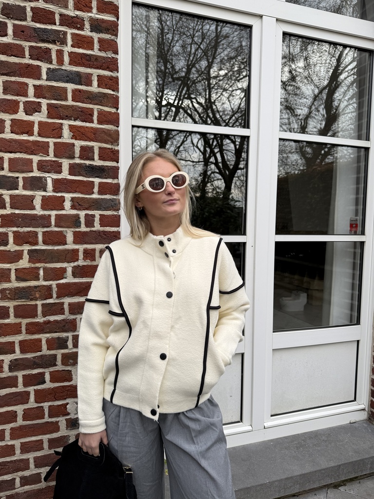 Blouson bi-color Sage (M/L)