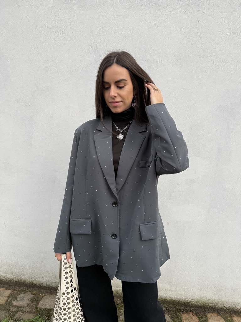 Blazer oversize strass Louise  (S)