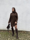 Robe pull Héra (choco)