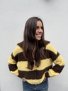 Pull tirette Melissa (choco/jaune)