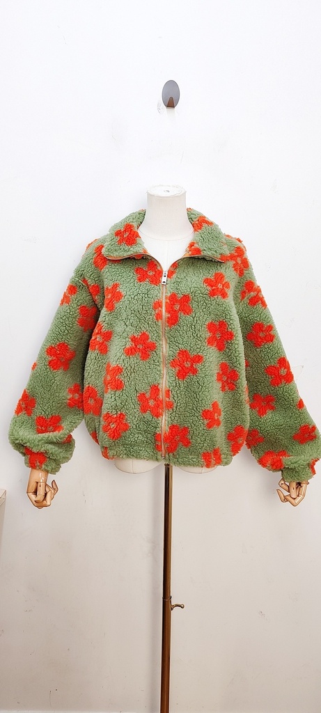 Polar Flower (vert/orange)