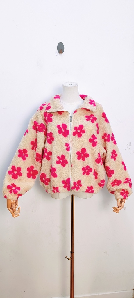 Polar Flower (blanc/rose)