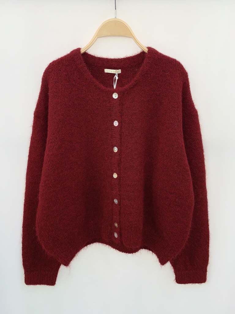 Cardigan Lala (cerise)