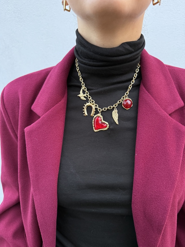 Collier charms Aline