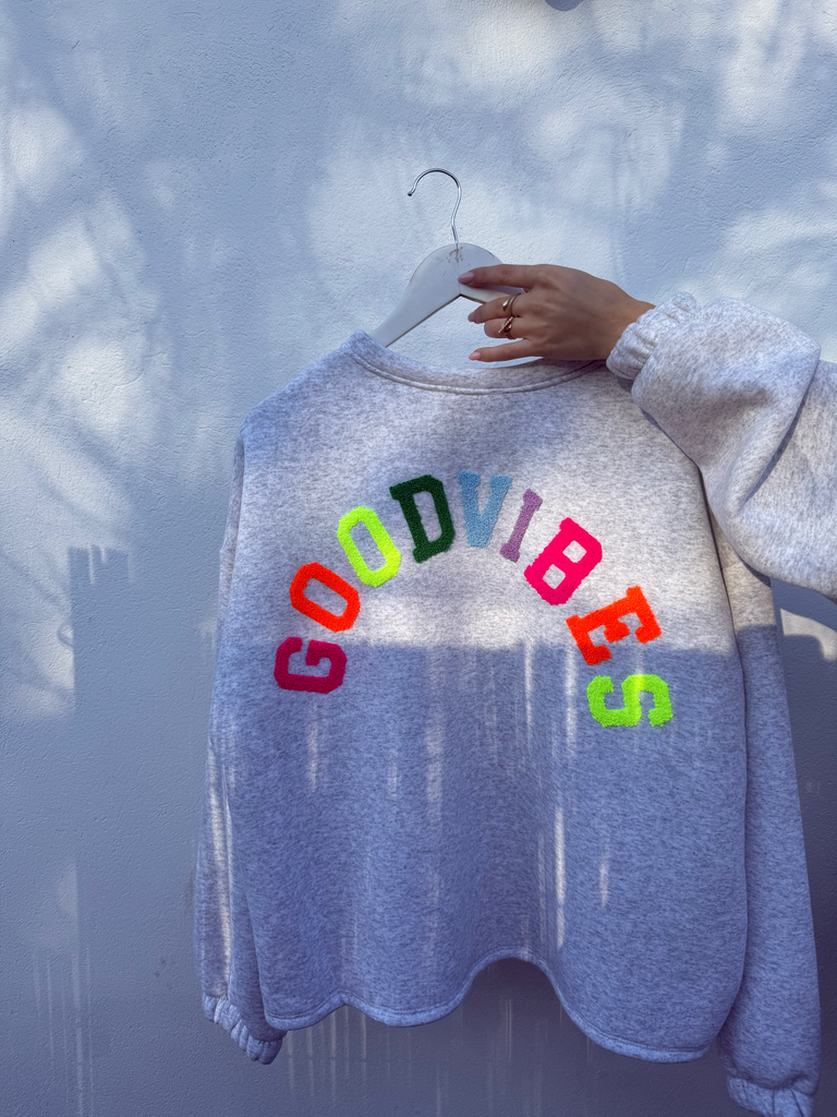 Sweatshirt GOOD VIBES (multicolor)