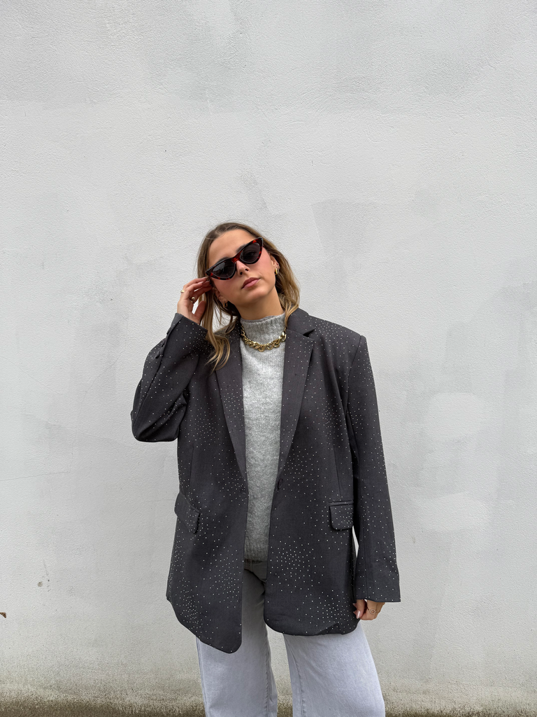 Blazer Grey Strass (S/M)