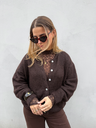 Cardigan Lala (chocolat)