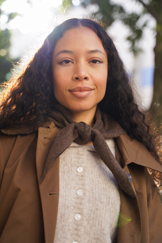 Knit Neck (chocolat)