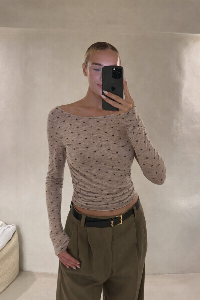 Sous pull Anaé (pois)