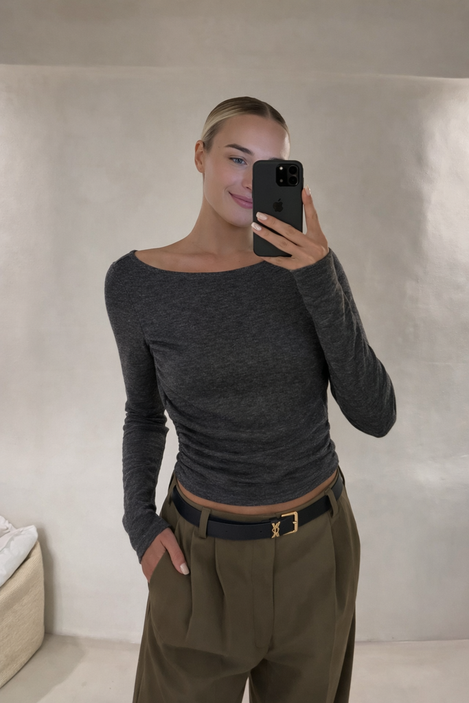 Sous pull Anaé (anthracite) (S)