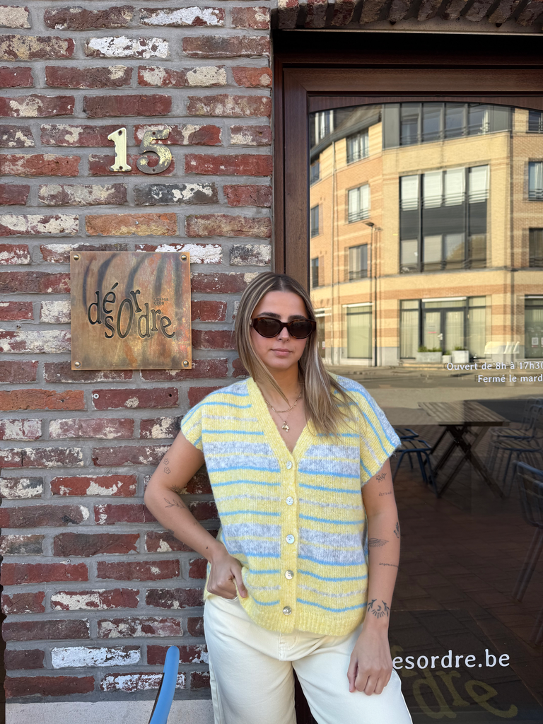 Cardigan débardeur Anna