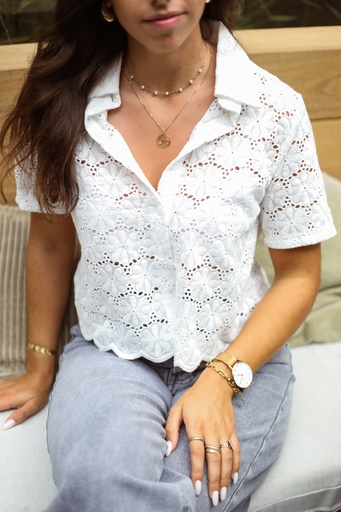 Chemisier Elli White 