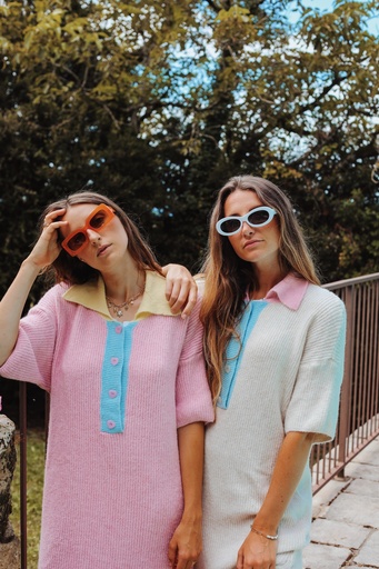 Robe pull Pastel Léa (+ de couleurs)