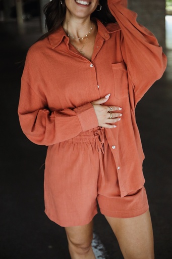 Chemise lin Terra Sahara 