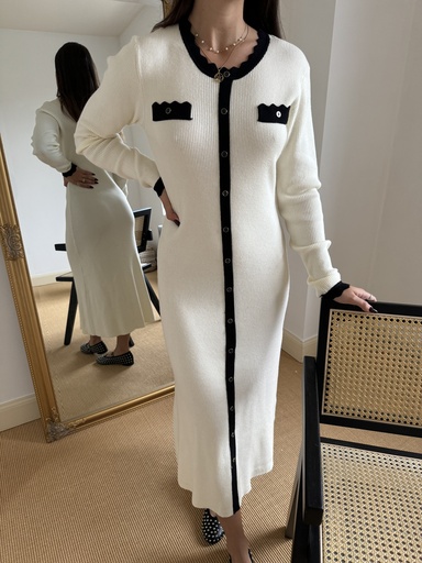 Robe Sandie White 