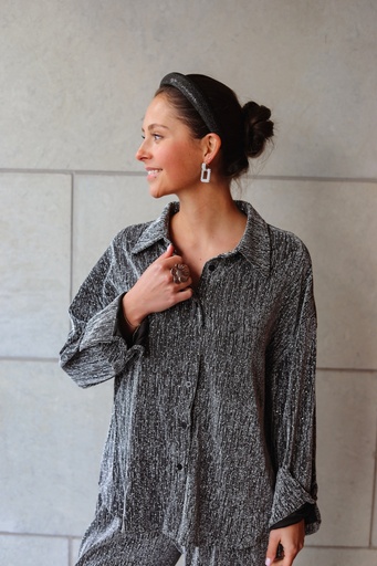Chemise Grey Sparkle  