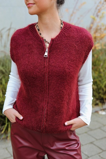 Gilet mohair Aline (+ de couleurs)