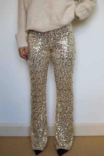 Pantalon Gold Sparkle 