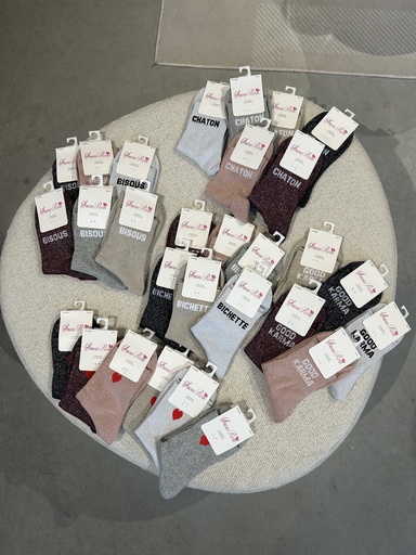 Chaussettes paillettes
