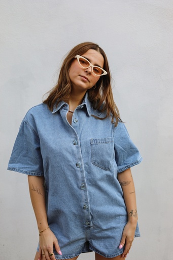 Combishort Chuck (bleu)