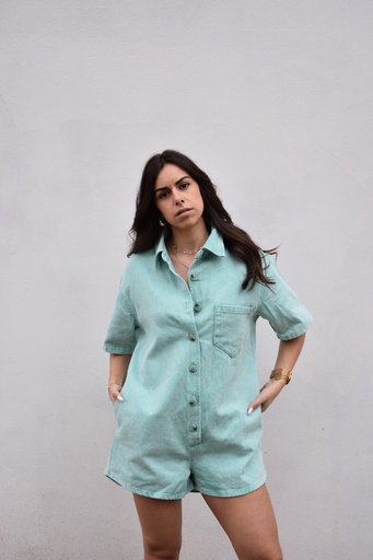 Combinaison Chuck (turquoise)