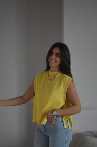 Débardeur Claire (jaune)