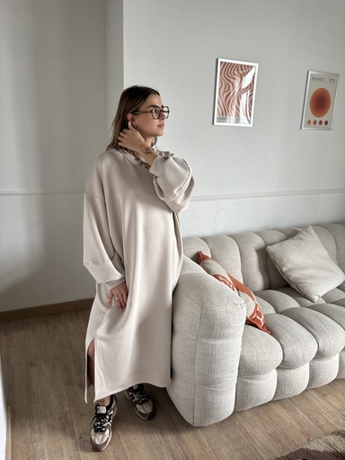 Robe Sweaty (sable)