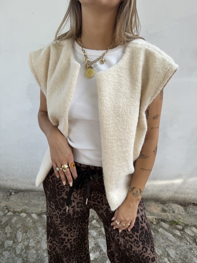 Veste sans manche Kassidy (écru)