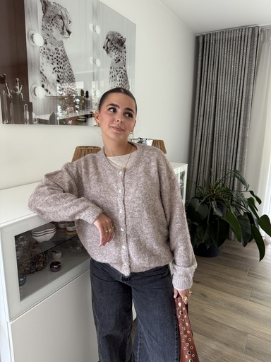 Cardigan Lala (taupe)