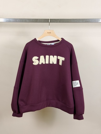 Sweatshirt Saint (bordeaux)
