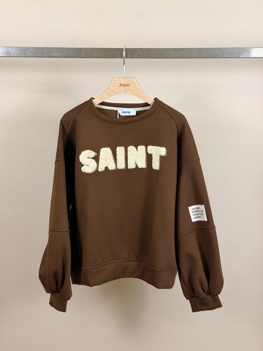 Sweatshirt Saint (choco)